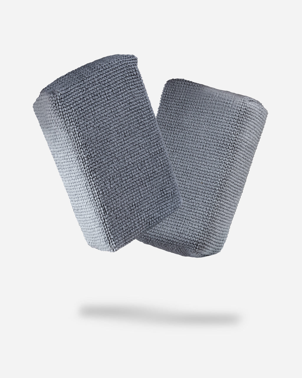 Adam's Grey Microfiber Applicator Pad Case of 2